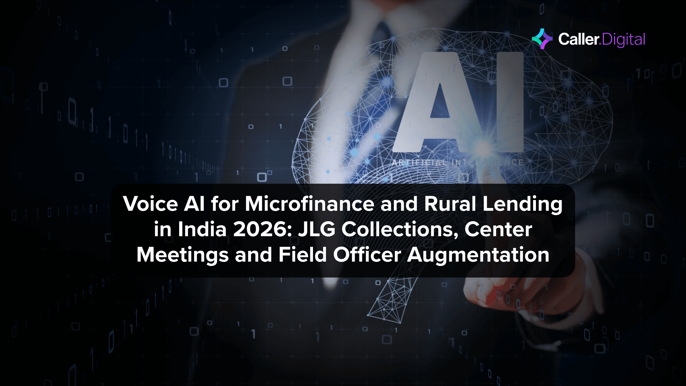 Voice AI for Microfinance and Rural Lending in India 2026: JLG Collections, Center Meetings and Field Officer Augmentation