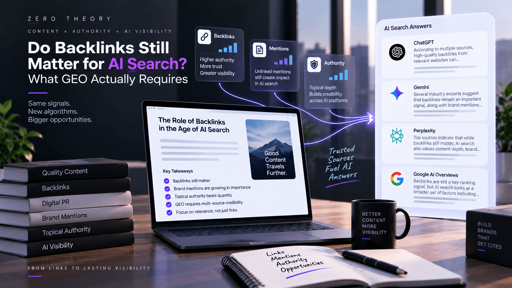 Do Backlinks Still Matter for AI Search? What GEO Actually Requires