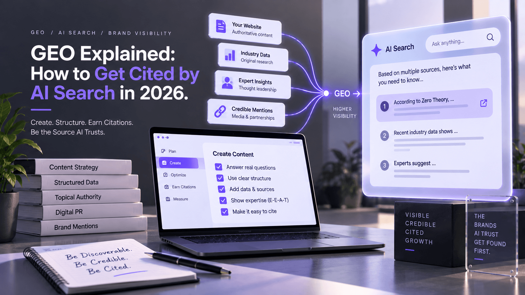GEO Explained: How to Get Cited by AI Search in 2026